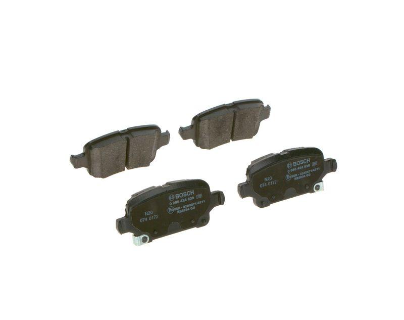 Kit de plaquettes de frein, frein à disque BOSCH 0 986 424 839