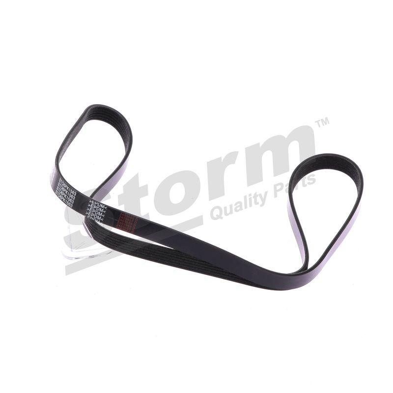Courroie trapézoïdale à nervures STORM QUALITY PARTS STO6PK1563