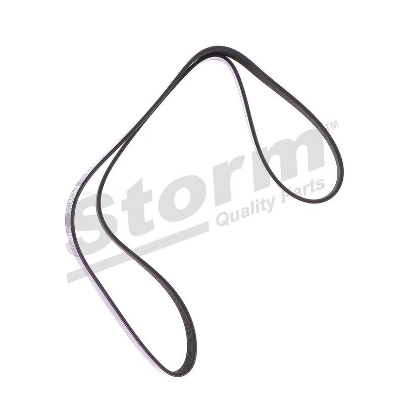 Courroie trapézoïdale à nervures STORM QUALITY PARTS STO6PK1438