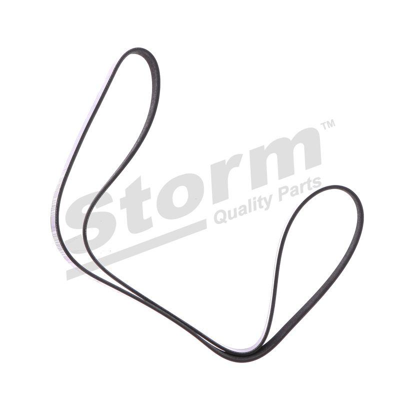 Courroie trapézoïdale à nervures STORM QUALITY PARTS STO6PK1563