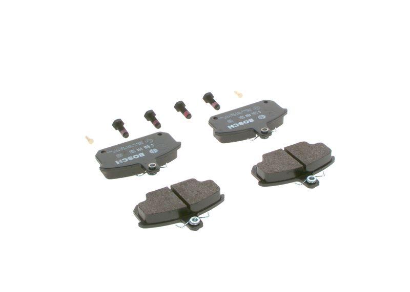 Kit de plaquettes de frein, frein à disque BOSCH 0 986 494 531