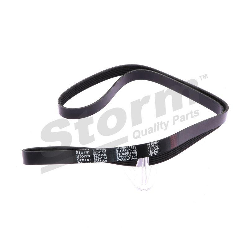 Courroie trapézoïdale à nervures STORM QUALITY PARTS STO6PK1725
