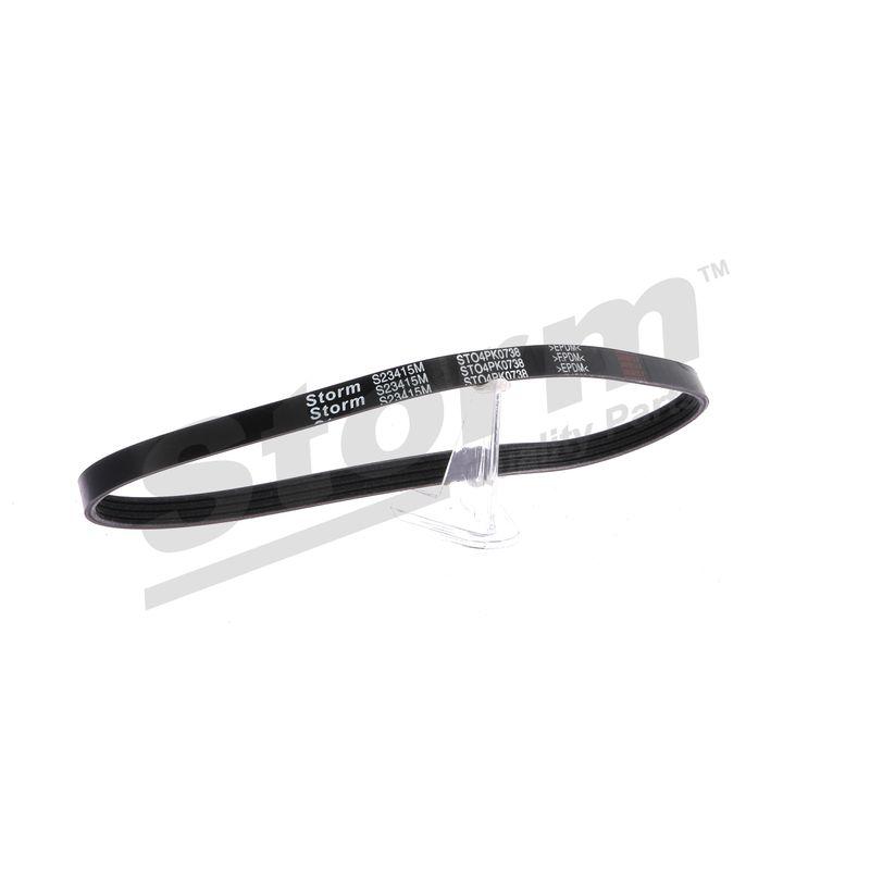 Courroie trapézoïdale à nervures STORM QUALITY PARTS STO4PK0738