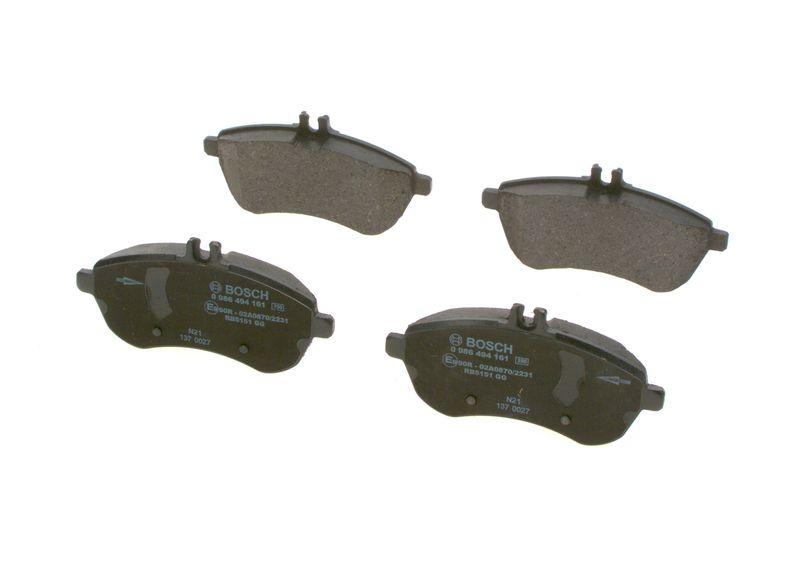 Kit de plaquettes de frein, frein à disque BOSCH 0 986 494 161