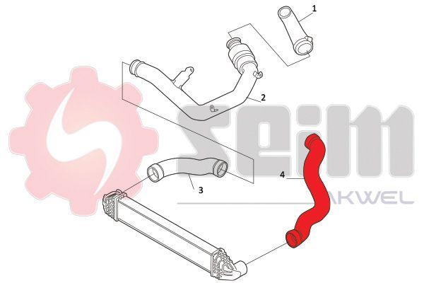 Gaine de suralimentation SEIM 981999