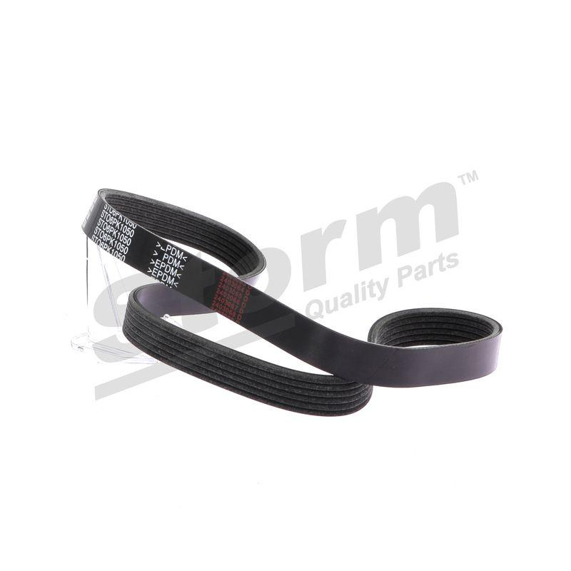 Courroie trapézoïdale à nervures STORM QUALITY PARTS STO6PK1050