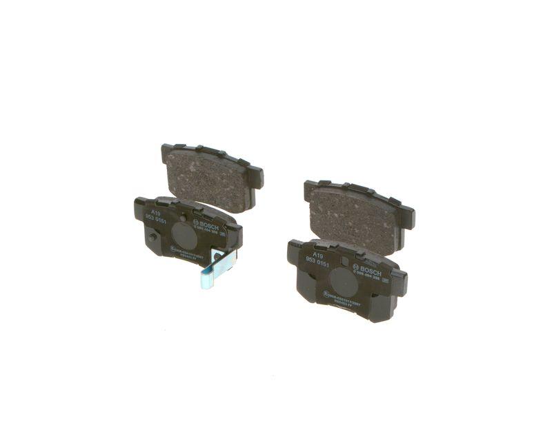 Kit de plaquettes de frein, frein à disque BOSCH 0 986 494 358