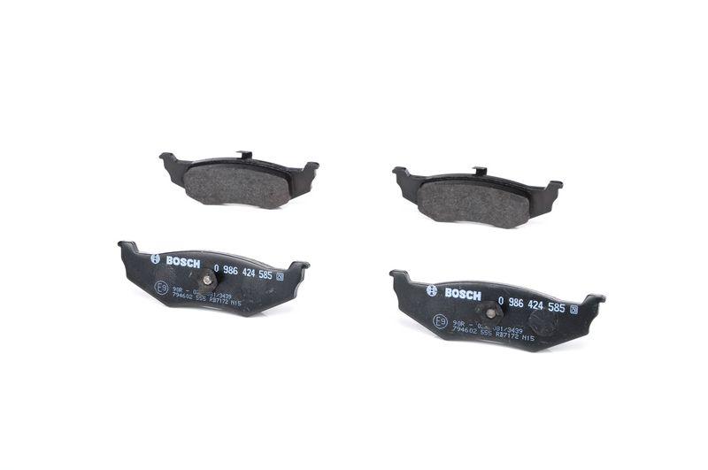 Kit de plaquettes de frein, frein à disque BOSCH 0 986 424 585