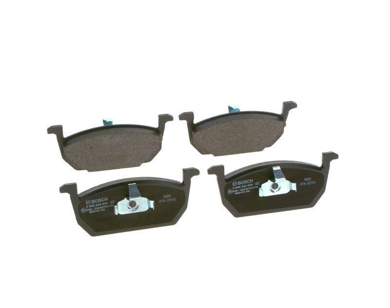 Kit de plaquettes de frein, frein à disque BOSCH 0 986 424 846