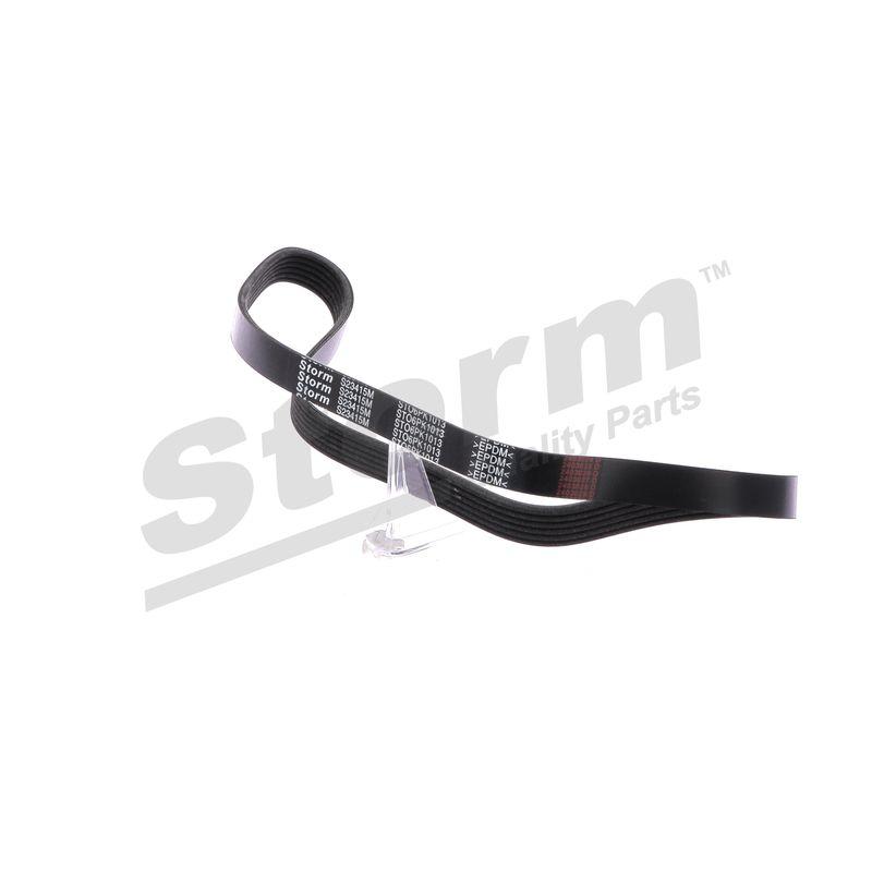 Courroie trapézoïdale à nervures STORM QUALITY PARTS STO6PK1013