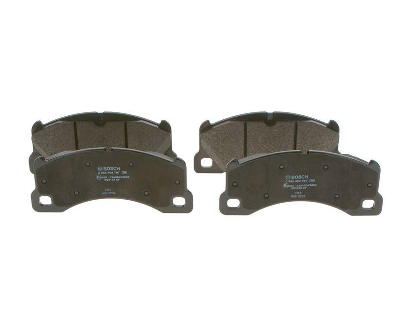 Kit de plaquettes de frein, frein à disque BOSCH 0986494787