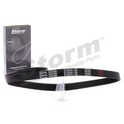 Courroie trapézoïdale à nervures STORM QUALITY PARTS STO5PK1138