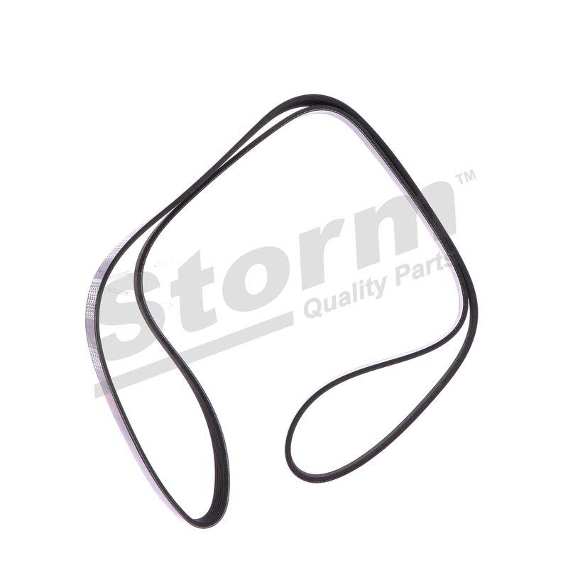 Courroie trapézoïdale à nervures STORM QUALITY PARTS STO6PK1750