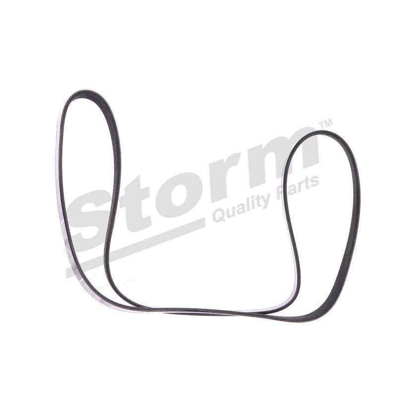 Courroie trapézoïdale à nervures STORM QUALITY PARTS STO6PK1453