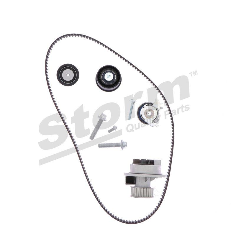 Pompe à eau + kit de courroie crantée STORM QUALITY PARTS 904388KP