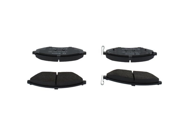 Kit de plaquettes de frein, frein à disque BOSCH 0 986 494 684