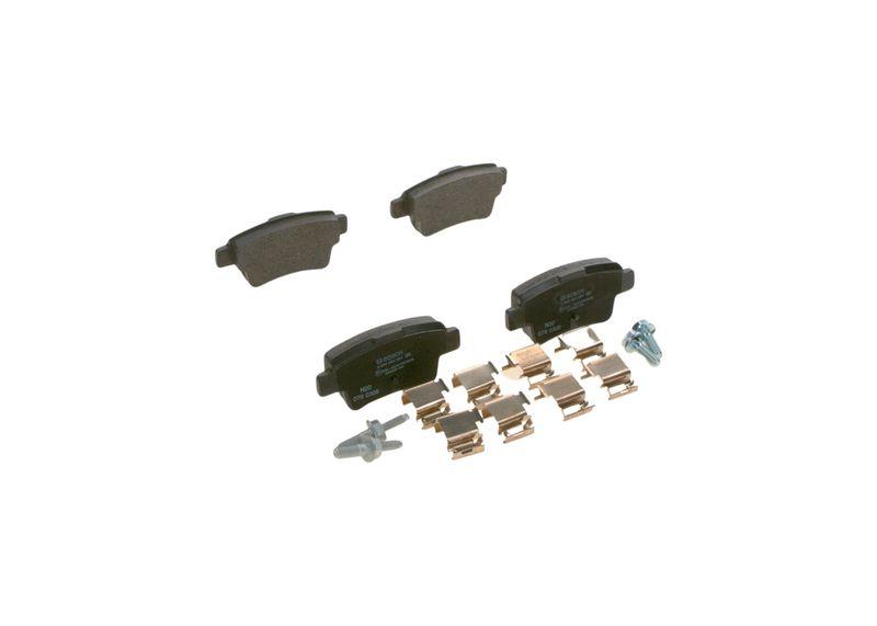 Kit de plaquettes de frein, frein à disque BOSCH 0 986 494 222