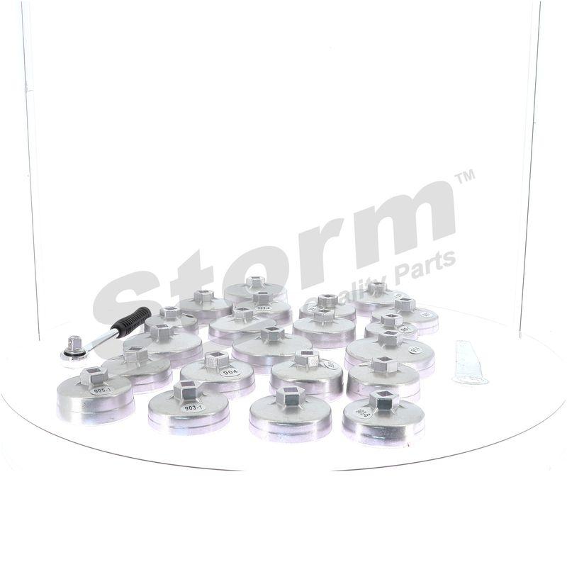 Kit clé coiffe pour filtre à huile STORM QUALITY PARTS 555509