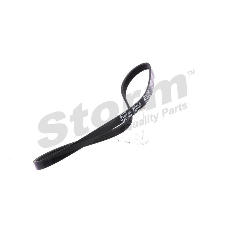 Courroie trapézoïdale à nervures STORM QUALITY PARTS STO4PK0855