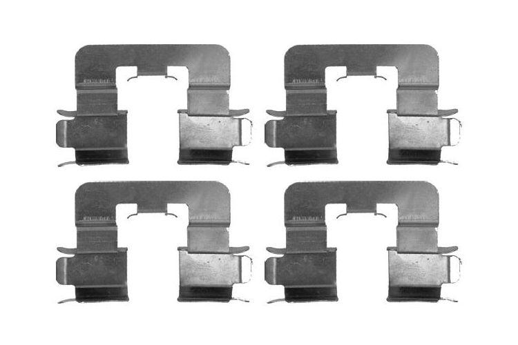 Kit d'accessoires, plaquette de frein à disque BOSCH 1 987 474 465