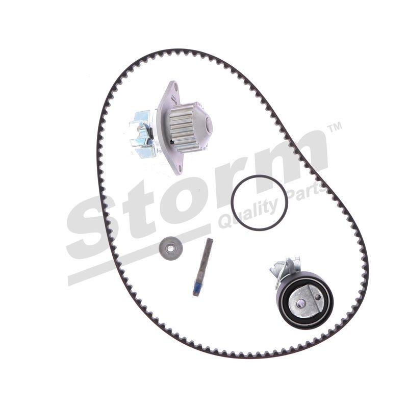 Pompe à eau + kit de courroie crantée STORM QUALITY PARTS 904464KP