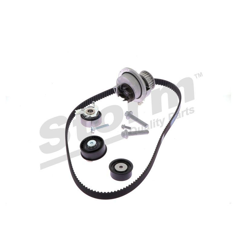 Pompe à eau + kit de courroie crantée STORM QUALITY PARTS 904388KP