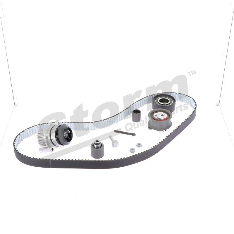 Pompe à eau + kit de courroie crantée STORM QUALITY PARTS 5550791KP