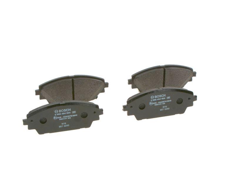 Kit de plaquettes de frein, frein à disque BOSCH 0 986 494 804
