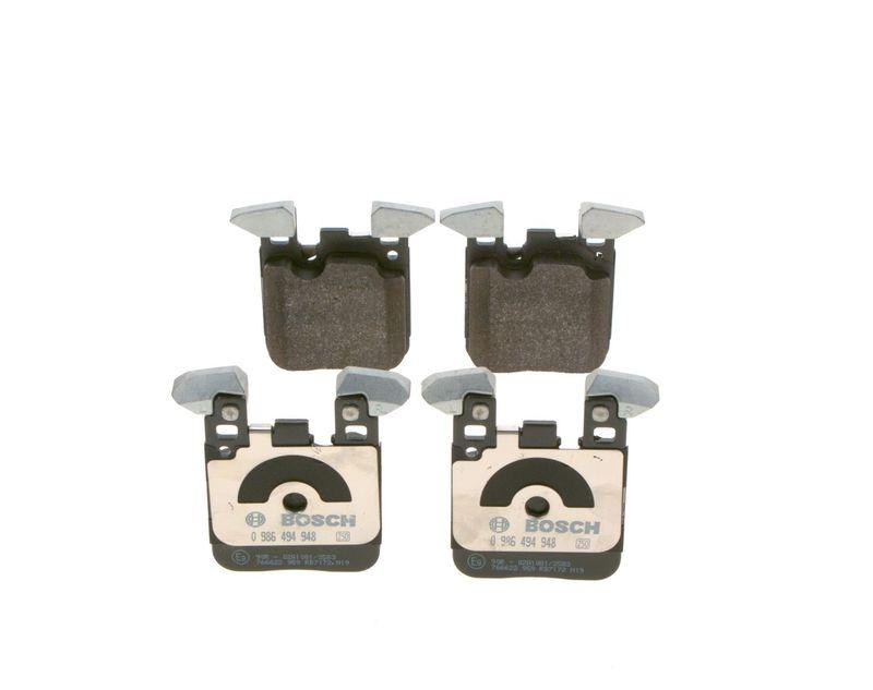 Kit de plaquettes de frein, frein à disque BOSCH 0986494948