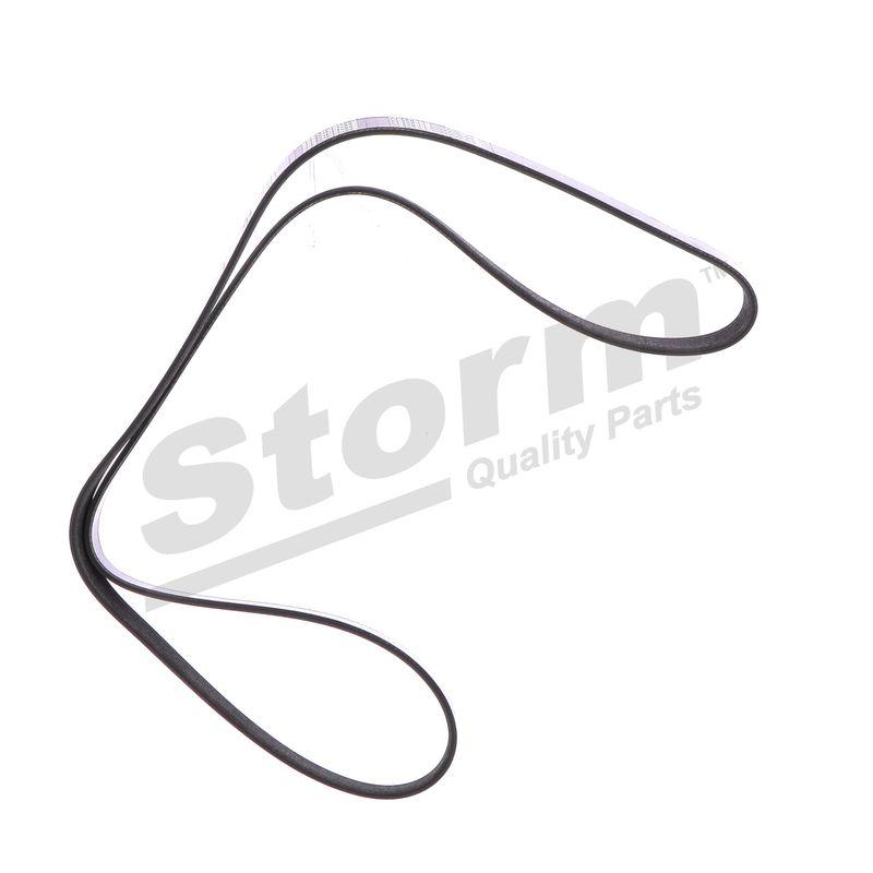Courroie trapézoïdale à nervures STORM QUALITY PARTS STO6PK1563