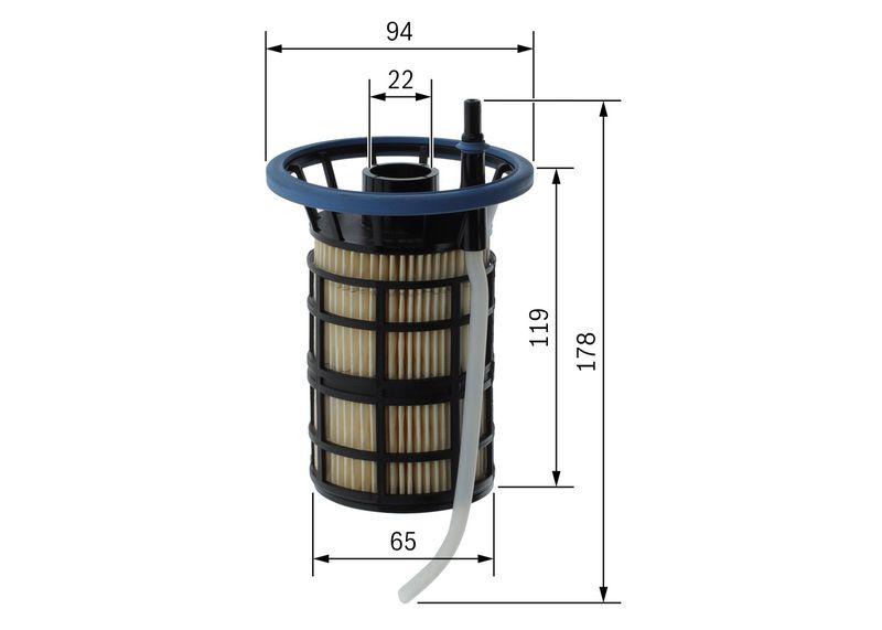 Filtre à carburant BOSCH F026402291