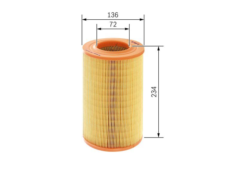Filtre à air BOSCH 1 457 433 154