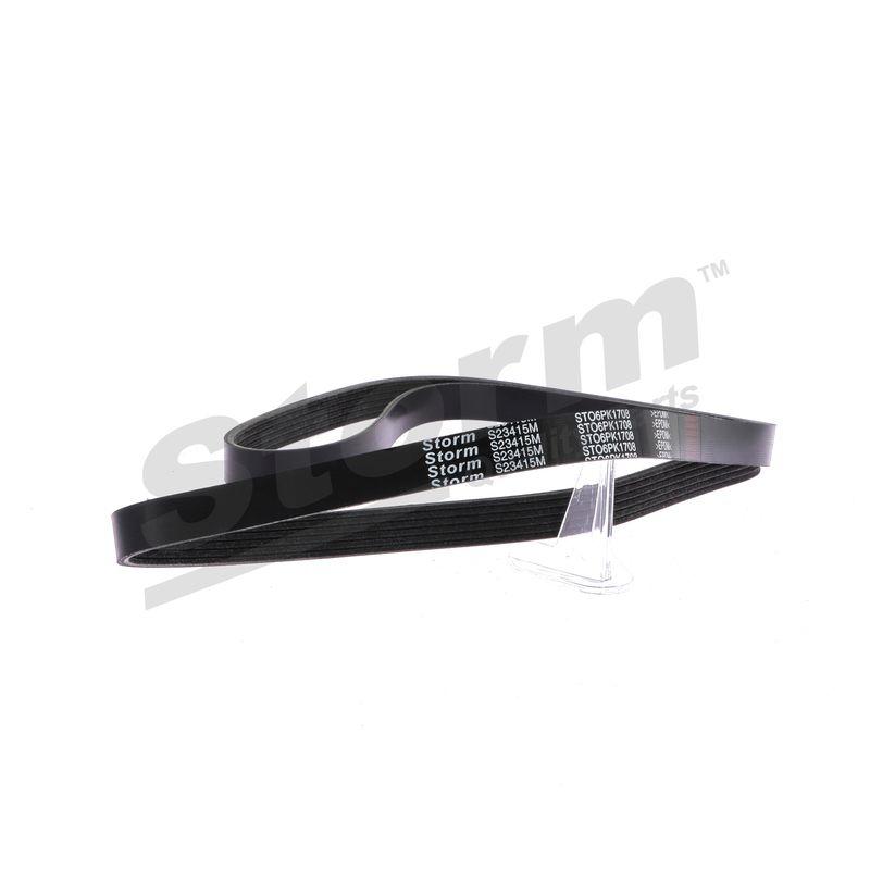 Courroie trapézoïdale à nervures STORM QUALITY PARTS STO6PK1708