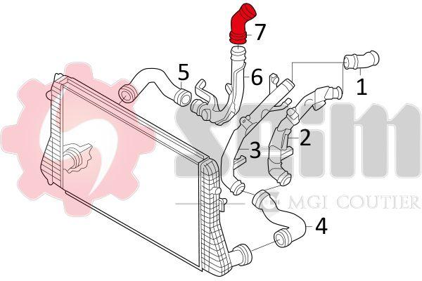 Gaine de suralimentation SEIM 981047