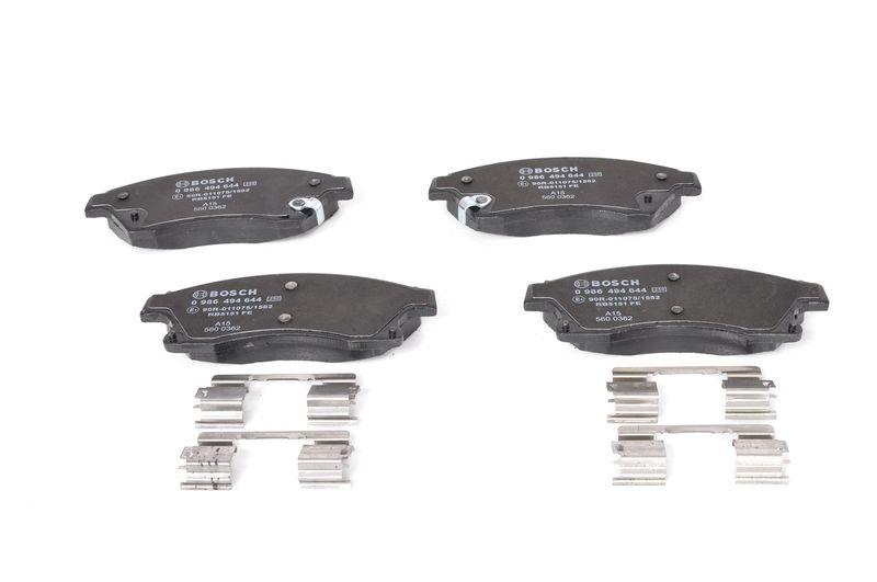 Kit de plaquettes de frein, frein à disque BOSCH 0 986 494 644