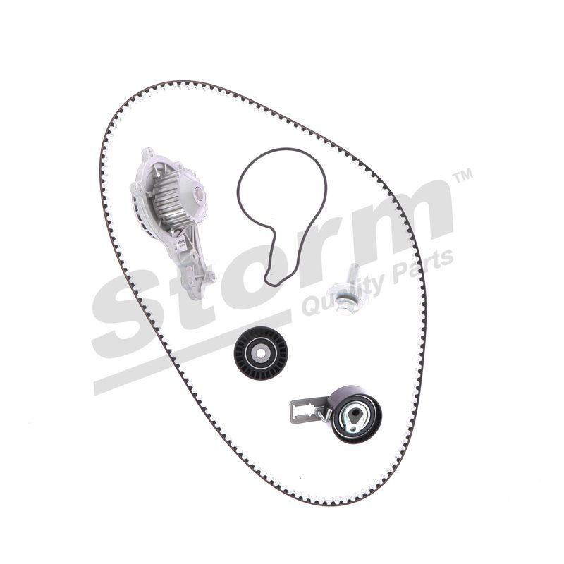 Pompe à eau + kit de courroie crantée STORM QUALITY PARTS 904546KP