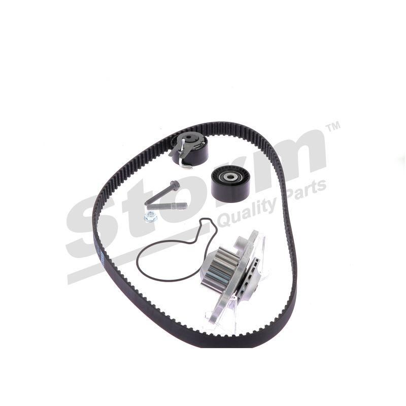 Pompe à eau + kit de courroie crantée STORM QUALITY PARTS 904487KP