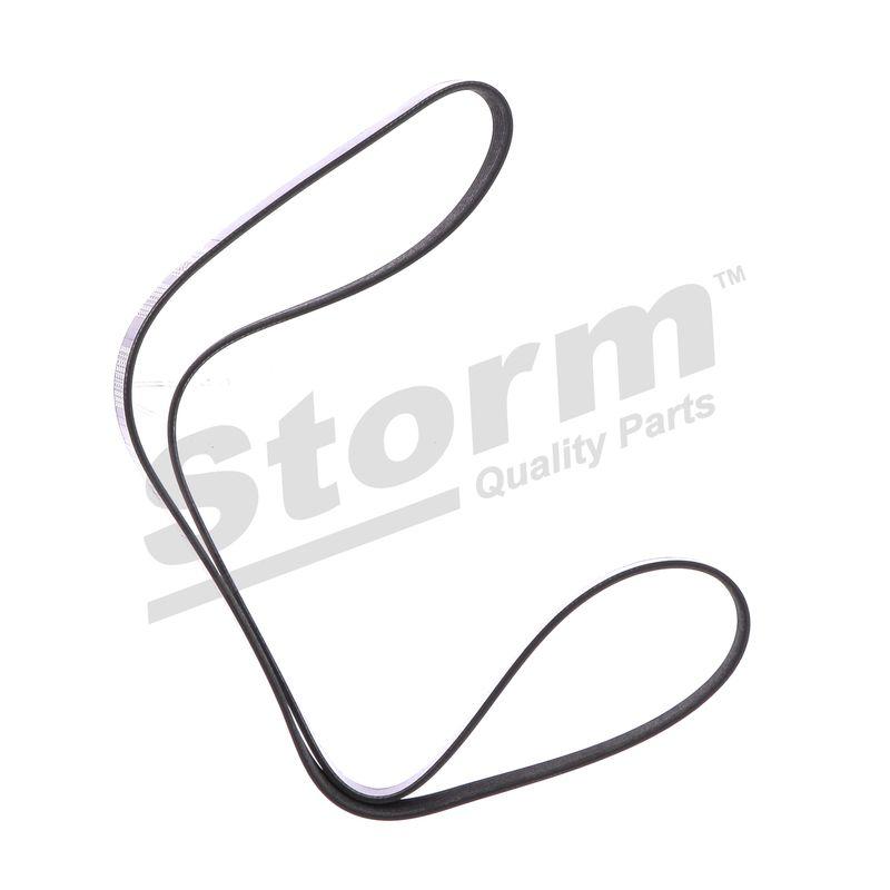 Courroie trapézoïdale à nervures STORM QUALITY PARTS STO6PK1563