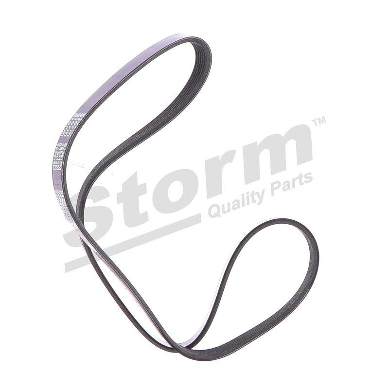 Courroie trapézoïdale à nervures STORM QUALITY PARTS STO6PK1050