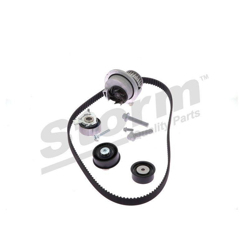Pompe à eau + kit de courroie crantée STORM QUALITY PARTS 904388KP