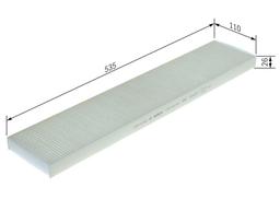 Filtre, air de l'habitacle BOSCH 1987432028