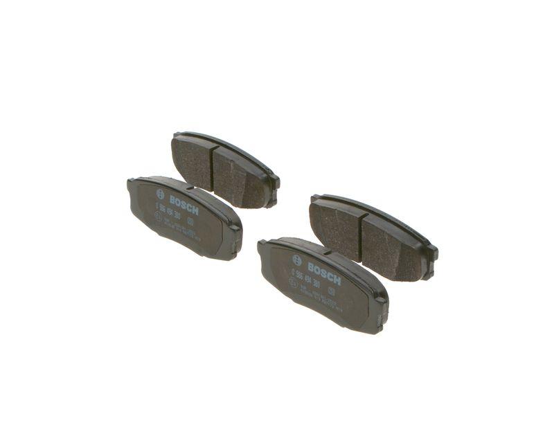 Kit de plaquettes de frein, frein à disque BOSCH 0 986 494 380