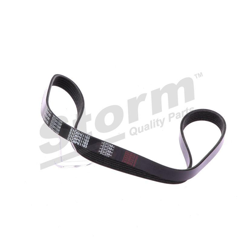 Courroie trapézoïdale à nervures STORM QUALITY PARTS STO6PK1183
