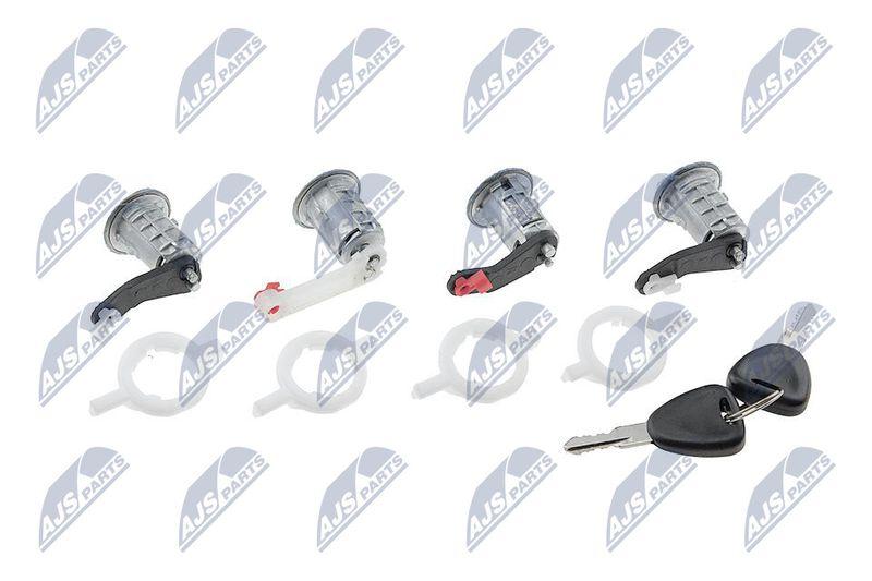 Jeu de cylindres de serrures NTY EZC-RE-025