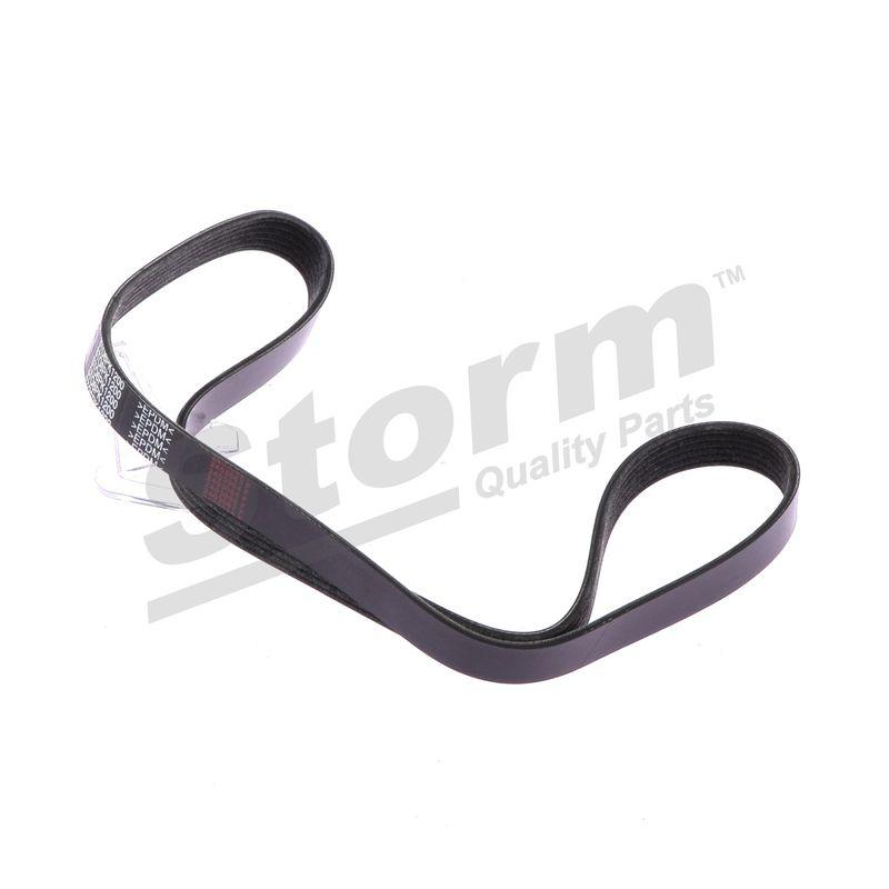 Courroie trapézoïdale à nervures STORM QUALITY PARTS STO6PK1200