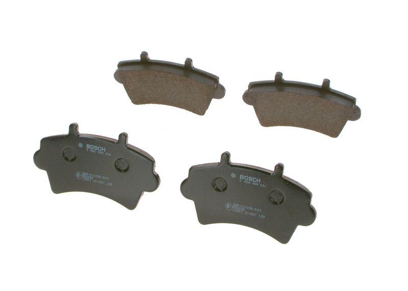 Kit de plaquettes de frein, frein à disque BOSCH 0 986 494 031