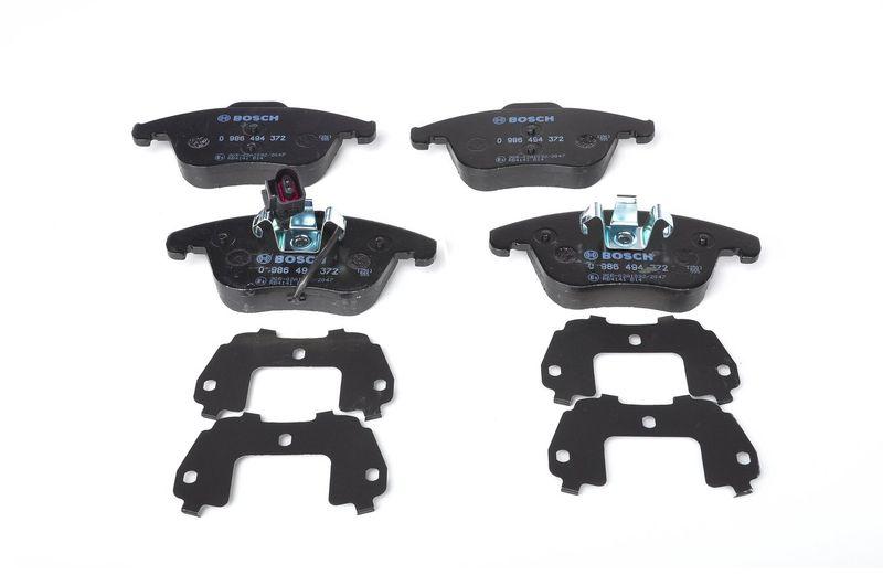 Kit de plaquettes de frein, frein à disque BOSCH 0 986 494 372