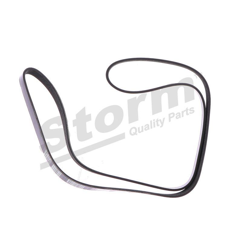 Courroie trapézoïdale à nervures STORM QUALITY PARTS STO6PK1638