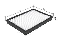 Filtre, air de l'habitacle BOSCH 1987432222
