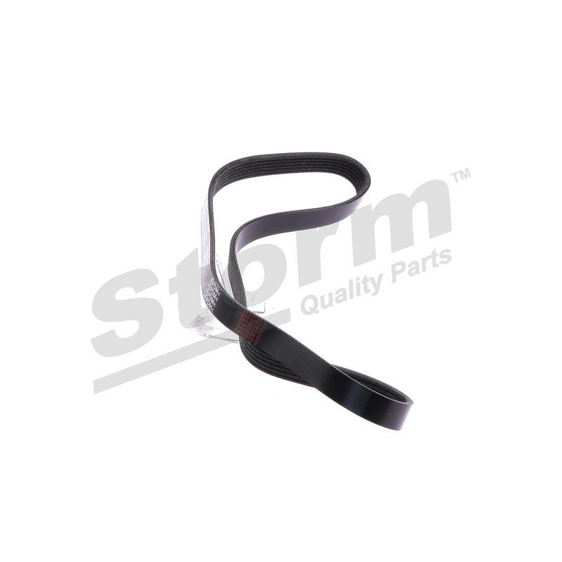 Courroie trapézoïdale à nervures STORM QUALITY PARTS STO6PK1013